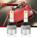 9005 / HB3 LED Headlight Conversion Kit, Auto Car Led Headlamp Car Bulbs, 6000K Cool White , All-in-One Error Free Design (9005/HB3)