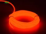 3M Neon 12V LED Light Glow EL Wire String Strip Rope Tube Car Interior Decor (Red)