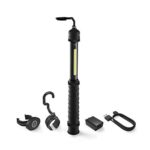 Neiko 40339A Cordless COB LED Work Light, 700 Lumen | Up To 11.5 Hours Run Time | Rechargeable 4,400 mAh Li-ion Battery