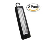 2 Pack – 72 LED Portable LED Work Light with 360° Rotatable Hook and Built-in Magnets