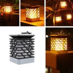 HP95(TM) Outdoor Waterproof – IP55 Solar Flame Lawn Lamp LED Fire Light Realistic Garden Lamp