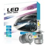 HID-Warehouse S2 72W 8,000LM – H4/9003 Dual Beam LED Headlight Conversion Kit – 6500K COB LED – 2017 Model