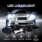 Auto LED Headlight Bulb 6500K Extremely Bright CSP Chips Conversion Headlamp Kit (H7)