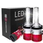 Markcars 8400LM Super Bright Cool White 6000K 60W H11(H8, H9) LED Car Headlight Bulbs All-in-One Conversion Kit Low Beam Head Light Bulbs Seoul Chips Car Driving Lamps Replacement 2 Year Warranty