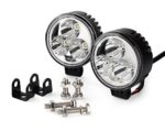 Xprite 3-inch 9 Watt High Power LED Work Lamp Off-Road Spotlight (2-Pack)