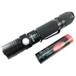 Wowtac A1S LED Flashlight, Pocket-Sized LED Torch, Super Bright 1150 Lumens CREE LED, IPX7 Water Resistant, 5 Modes Low/Mid/High/Trubo/Strobe for Indoors and Outdoors (WOWTAC A1S CW)
