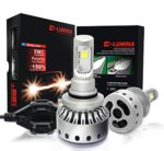 DLUMINA 9006 HB4 LED Headlight Bulbs Conversion Kit, CREE XHP50 8,000Lm 6000K Xenon White, Low Beam Headlamp, High Beam Headlights, Fog Light, HID or Halogen Head light Replacement – 3 Year Warranty
