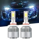 9006 LED Headlight Bulbs, LinkStyle 2Pcs 6000K Cool White LED Headlight Fog Light Cree Bulbs 36W 3800LM Conversion Kits