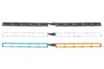 SpeedTech Lights Super Take Down Raptor Dual Mode Linear Split LED Visor Light Bar