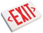 NICOR Lighting LED Emergency Exit Sign (EXL1-10-UNV-WH-R-2)