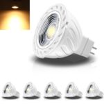 Rayhoo MR16 LED Spotlights Light Bulbs with GU5.3 Base 8W, AC/DC 12 Volts, 700 Lumens, 60W-70W Halogen Track lights Equivalent Replacement, NON-Dimmbale, Warm White 2700K, 6 Pack