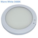Facon 5Inch LED RV Panel Light Surface Mount 12V DC Interior Light with On&Off Switch and Indicator for RV Motorhome Camper Caravan Marine (Warm White)