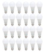 Viribright 751657-24 100W Replacement LED Light Bulb (13W) E26 Medium Base, UL Listed, 2700K Warm White, Non-Dimmable 24-Pack