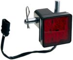 MaxxHaul 70429 Trailer Hitch Cover with 12 LEDs Brake Light