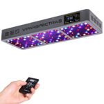 VIPARSPECTRA Timer Control Series VT450 450W LED Grow Light – Dimmable VEG/BLOOM Channels 12-Band Full Spectrum for Indoor Plants