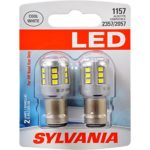 SYLVANIA 1157 White LED Bulb, (Contains 2 Bulbs)