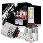 DJI 4X4 9005 HB3 LED Headlight Bulbs Kit, LED Headlamp Advanced CREE Chips 100W 10000LM 6000K Cool White – 1 Pair