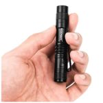 RISEMART Super Small Mini Flashlight AAA CREE XPE-R3 100 Lumens Ultra Bright LED Pen light Pocket Clip Tactical Torch Lamp(3.5″)