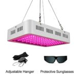 LED Grow Lights Full Spectrum 300w,LED Grow Lights for Indoor Plants with UV/IR for Veg and Flower,Adjustable Hanging Hook Included