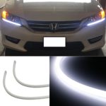 iJDMTOY (2) Even Illuminating Headlight LED Daytime Running Lights Retrofit LED Assembly For 2013-2015 Honda Accord Sedan