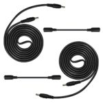 SUNTHIN Cables for LED Under Cabinet Lighting, Extension Cords For Zhuy Under Cabinet Light, 2 x 40 Inch Male Cords & 2 x 4.5 Inch Female Cords