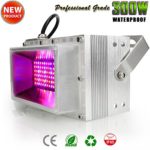 ZOTRON Waterproof Real Grow Light 300W, New Generation Growing LED Light Bulbs for Greenhouse, Indoor Plants and Hydroponic Garden, Full Spectrum Growing Lamps