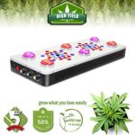 LED Grow Light, Full Spectrum Grow Lamp 12 band with UV IR Dimmable COB LED Grow Light Plant Lighting BloomBeast C850 850w 3 Dimmer for Greenhouse Hydroponic Indoor Plants Veg and Flower (High Yield)