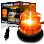 GENSSI LED Beacon Strobe Light Roof Tow Truck 3 Function 40 SMD Flashing Amber