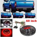 Truck Tailgate LED Strip Light Bar, LinkStyle 60″ Side Bed Light Strip Bar 5 Function Turn Signal Parking Brake Reverse Lights for Dodge Ram Truck RV SUV Jeep Pickup Toyota Chevy GMC Red White