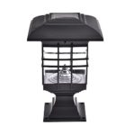 Aneil Outdoor Solar Post Cap Lights 30 Lumens, Waterproof Pillar Lamp for Walkway, Garden, Patio, Landscape and Street Night Lighting (A)