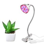 18W LED Grow Light Bulbs for Indoor Plants,Growing Lights Bulb with 360 Degree Flexible Gooseneck for Office Home Garden house Flowers