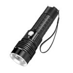 Ustellar Rechargeable Aluminum Tactical Flashlight, 1200 Lumens Super Bright CREE LED, IP65 Waterproof, 7hrs Long Lasting, 4 Light Modes Perfect for Camping, Hiking and Cycling, Battery Included