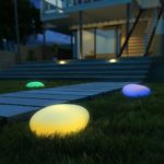 LED Solar Lights, Kealive Led Ball Light, LED Solar Garden Lights for Outdoor, Indoor, Poolside, Garden Parties, Garden, Home, Dancing, Party Decorative Ornament 15-inch 8 Colors