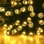 Sogrand Solar String Lights Outdoor Decorative Waterproof 200 Warm White LED Fairy Light Garden Decorations Home Decor Deal of The Day Prime Today Landscape Lamp for Patio Outside Party Yard Tree