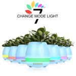 Plant Pots, Saruliya Play Piano on Plant Music Plastic Flower Pot Mood Light Bluetooth Speakers Plant Pot LED Night Lights Lamp Changing Color Indoor Flowerpot Decoration With Drainage