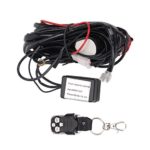 QDY Remote Wiring Harness for Led Light Bar with 12V 40A One Line Kit ON/OFF Switch Relay for Work Lights Off Road Fog Driving Lights( Remote Control)