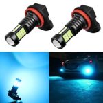 Alla Lighting 2000 Lumens High Power 3030 36-SMD Extremely Super Bright 8000K Ice Blue H11LL H8LL H11 H8 H16 LED Bulbs for Fog Driving Light Lamps Replacement