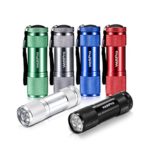 WdtPro LED Mini Flashlights, Super Bright Flashlight with Lanyard, Assorted Colors – Best Tac Torch Light for Kids, Night Reading, Power Outages, Camping(6 Pack)