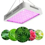 LED Grow Light by ZXMEAN,Dual Chips 380-730nm Full Light Spectrum Plant White Growth Lamp with Rope Hanger for Indoor Greenhouse Hydroponic Plants Veg and Flower (1000W)