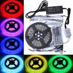 Nikuya 10M RGB 5050 300 Led SMD Flexible Light Strip Lamp+44 key IR Remote Controller (10)