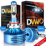 DWVO 9005 HB3 LED Headlight Bulbs, 6.5K 16000Lm Philips Chip Conversion Kit Hi & Lo Beam Super Bright IP68 Waterproof