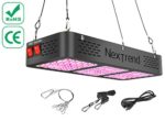 450W LED Grow Light, NexTrend Double Chips LED Grow Lamp Full Spectrum for Hydroponic Indoor Plants Flower and Veg with Daisy Chain Function