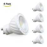 GU5.3 LED Light Bulbs, Aglaia-MR16 Spot Light Bulb ,6W 470LM,42W Halogen Bulbs Equivalent,3000K Warm White for Bedroom, Corridor, Kitchen and Living Room (4 Pieces)