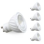 Aglaia GU10 LED Bulbs 4W, 32W Incandescent Equivalent, LED Spotlights with 3000K Warm White and 340LM, Pack of 4 Units