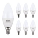 LED Candelabra Bulbs Kakanuo 6W Replace 60W E12 Base Chandelier Bulbs, Warm White 2700K B11 Led Candle Light Bulbs, Pack Of 6
