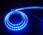 CBConcept UL Listed, 13 Feet, 1400 Lumen, Blue, Dimmable, 110-120V AC Flexible Flat LED Strip Rope Light, 240 Units 3528 SMD LEDs, Indoor/Outdoor Use, Accessories Included, [Ready to use]