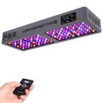 VIPARSPECTRA Timer Control Series TC600 600W LED Grow Light – Dimmable VEG/BLOOM Channels 12-Band Full Spectrum for Indoor Plants