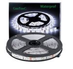 GuoTonG Flexible Waterproof LED Light Strip, 300 Units SMD 2835 LEDs, 6000K Daylight White 12V LED Tape, Led Ribbon, 16.4ft/5m Lighting Strips