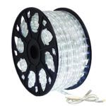 150′ Outdoor Rated LED Rope Light Kit – 120V – UL Listed (Cool White, Standard Kit)