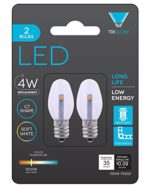 Triangle Bulbs T95021-2 (2 pack) – 0.5-Watt C7 LED Night Light Bulb, Clear, 2-Pack